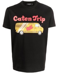 DSQUARED2 Caten Trip Graphic T Shirt