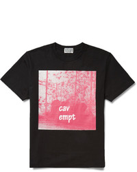 Cav Empt Printed Cotton Jersey T Shirt
