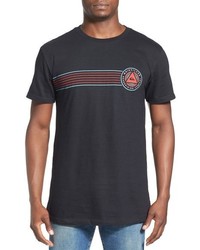 Quiksilver Check The Surf Graphic Crewneck T Shirt