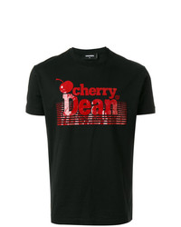 DSQUARED2 Cherry Dean Print T Shirt