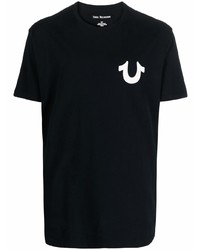 True Religion Chest Logo Print T Shirt