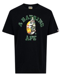 A Bathing Ape Christmas College T Shirt