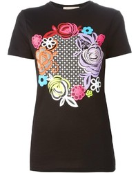 Christopher Kane Floral Print T Shirt