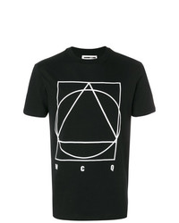 McQ Alexander McQueen Circle Triangle Glyph T Shirt