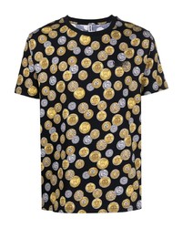 Moschino Coin Print Cotton T Shirt