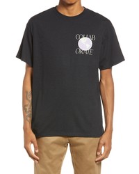 Topshop Collab Orate Oversize Graphic Tee