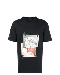 Neil Barrett Collage Print T Shirt