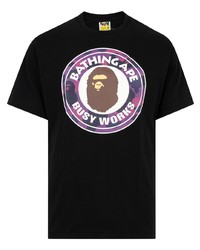 A Bathing Ape Colour Camo Busy Works T Shirt