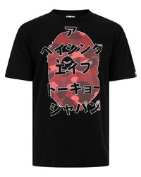 A Bathing Ape Colour Camo Katakana T Shirt