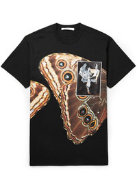 Givenchy Columbian Fit Butterly Print T Shirt
