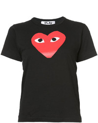 Comme des Garcons Comme Des Garons Play Heart Print T Shirt