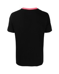 Moschino Contrast Collar T Shirt