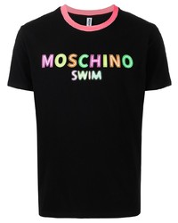 Moschino Contrast Collar T Shirt