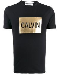Calvin Klein Jeans Contrast Logo Print T Shirt