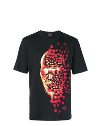 Just Cavalli Contrast Print T Shirt