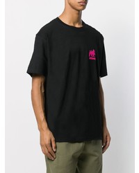 Stussy Contrasting Logo Print T Shirt