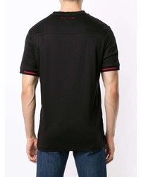 BOSS Contrasting Stripe Detail T Shirt