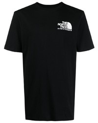 The North Face Coordinates Logo Print Cotton T Shirt