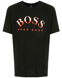 BOSS Cotton Logo Print T Shirt