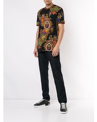 Dolce & Gabbana Crest Print T Shirt