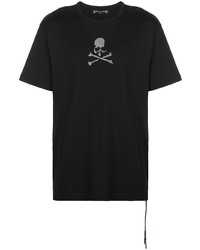 Mastermind World Crew Neck Skull Print T Shirt