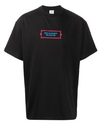 Vetements Crew Neck Slogan Print T Shirt