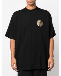 Vetements Cryptocurrency Logo Print T Shirt