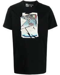 Maharishi Cubist Eagle Organic Cotton T Shirt