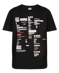 Supreme Cutouts Print T Shirt