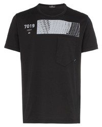 Stone Island Shadow Project Cxado 7019 Print Cotton T Shirt