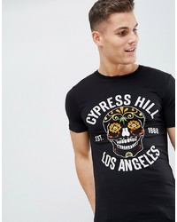 ASOS DESIGN Cypress Hill Muscle Fit Band T Shirt