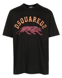 DSQUARED2 D2 Tiger Slouch T Shirt