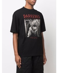 44 label group Darkened Dog Cotton T Shirt