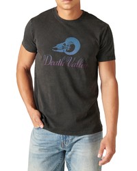Lucky Brand Death Valley Skull Cotton Graphic Tee