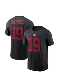 Nike Deebo Samuel Black San Francisco 49ers Player Name Number T Shirt At Nordstrom