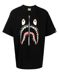 A Bathing Ape Desert Camo Shark T Shirt