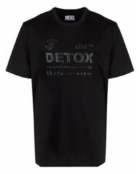 Diesel Detox Tonal Print T Shirt