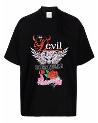 Vetements Devil Slogan T Shirt