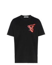 Givenchy Devil Woman Print Cotton T Shirt