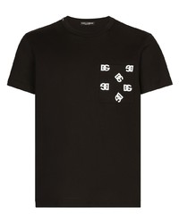 Dolce & Gabbana Dg Logo Print Pocket T Shirt