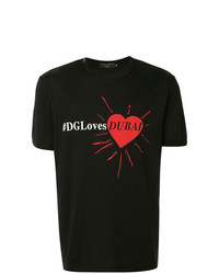 Dolce & Gabbana Dglovesdubai Heart Printed T Shirt