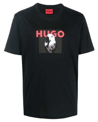 Hugo Dhynx Graphic Print T Shirt