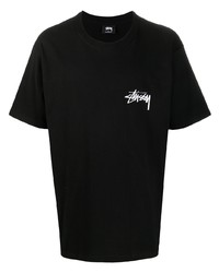 Stussy Dice Print Short Sleeved T Shirt