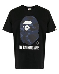 A Bathing Ape Digital Camo Cotton T Shirt