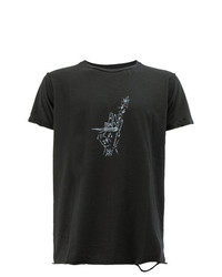 Mjb Distressed Printed T Shirt
