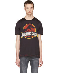 Dolce & Gabbana Dolce And Gabbana Black Jurassic Park T Shirt