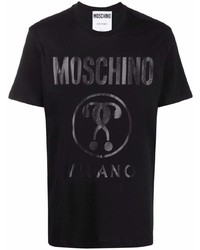 Moschino Double Question Mark Logo T Shirt