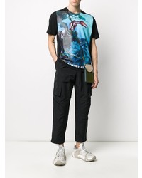 Valentino Dragon Garden Short Sleeved T Shirt