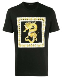 Versace Dragon Print T Shirt