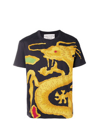 Valentino Dragon Printed T Shirt